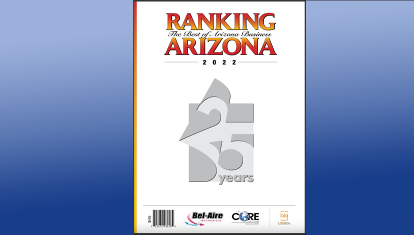 'Ranking the Best of Arizona Business' magazine 2022 edition