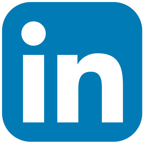 LinkedIn logo with clear background