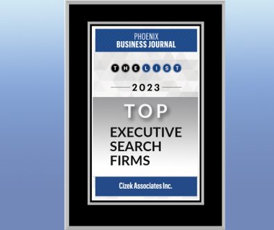 2023 Phoenix Book of lists - top executive search firms