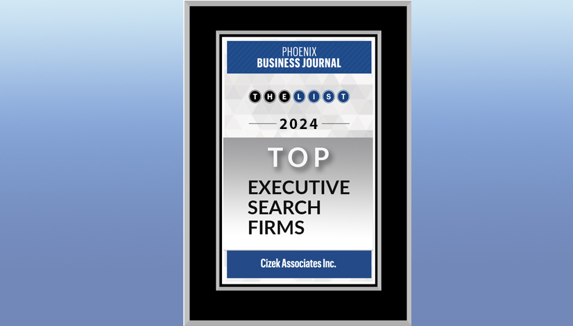 Award Phoenix Book of Lists Top Executive Search Firms